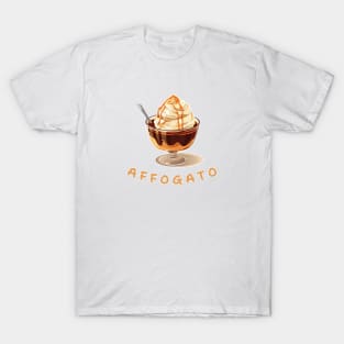 Affogato | Italian cuisine | Dessert T-Shirt